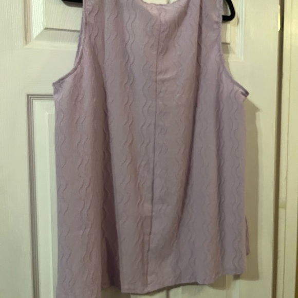 Andree by Unit Purple Sleeveless Relaxed Tank Top - Picture 4 of 4